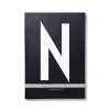 Design Letters personlig anteckningsbok, N