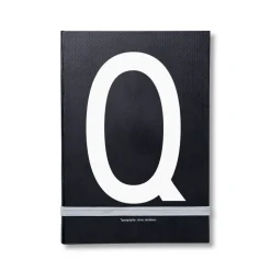 Design Letters personlig anteckningsbok, Q