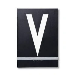 Design Letters personlig anteckningsbok, V