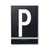 Design Letters personlig anteckningsbok, P