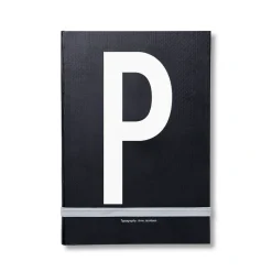 Design Letters personlig anteckningsbok, P