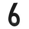 Design Letters siffror aluminium 100 mm, 6