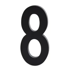 Design Letters siffror aluminium 100 mm, 8