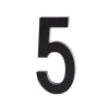 Design Letters siffror aluminium 50 mm, 5