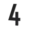 Design Letters siffror aluminium 50 mm, 4