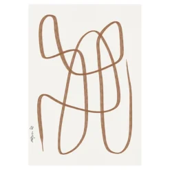 Different Ways poster brun, 30x40 cm