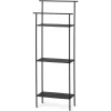 Dora hylla 30x79 cm, Black