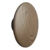Dots wood krok dark stained brown, Ø17 cm