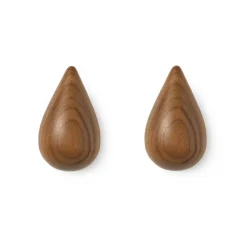 Dropit knopp 2-pack valnöt, Liten