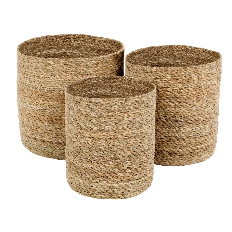 Emil förvaringskorg 3-pack small, Natur