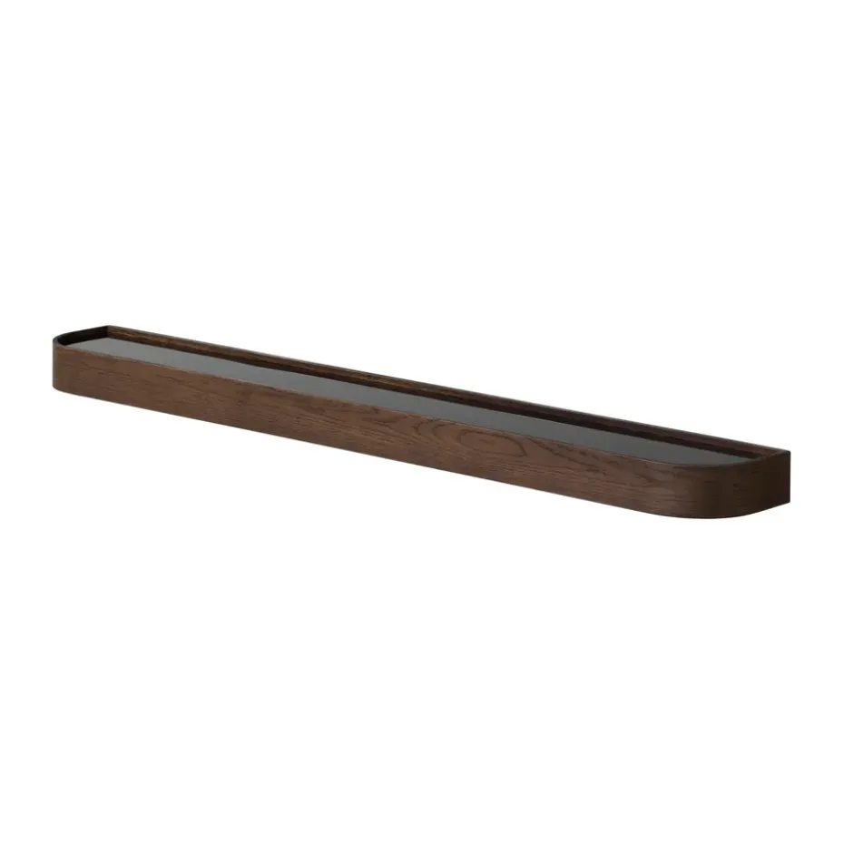 Epoch hylla 150 cm, Dark stained oak-black