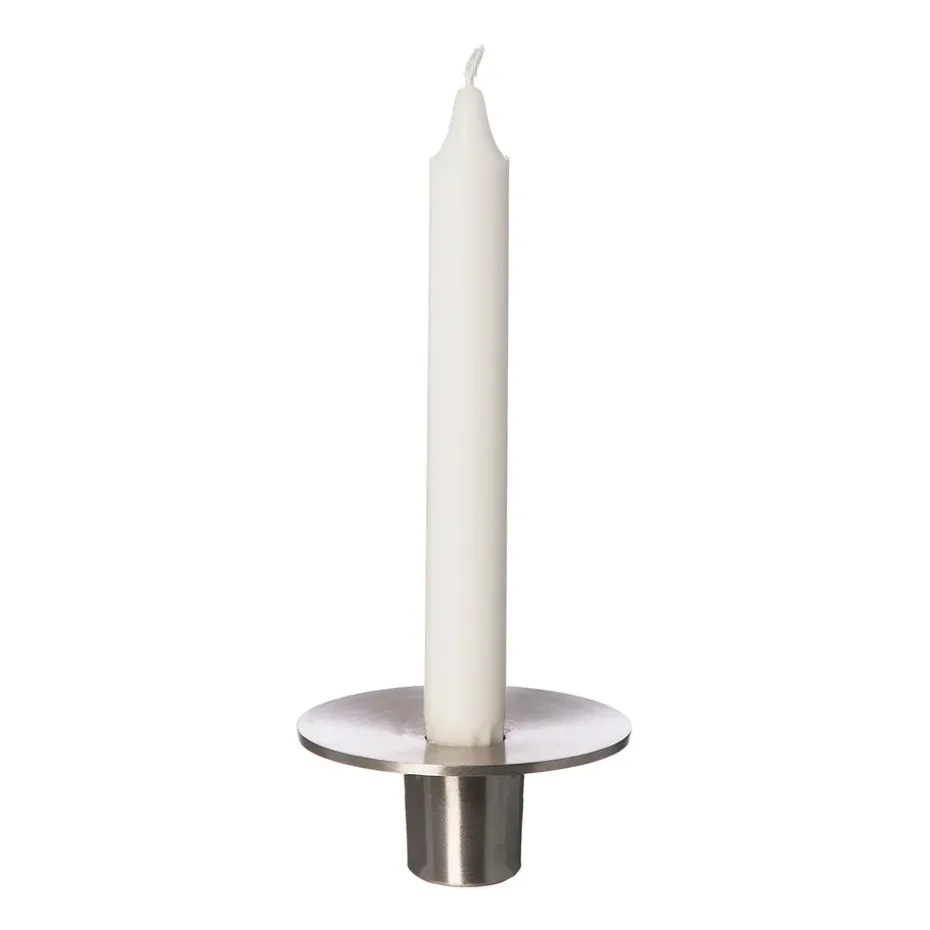 Ernst ljushållare borstad aluminium Ø9,2 cm, 4 cm