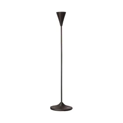 Ernst ljusstake svärtad krom, 35 cm