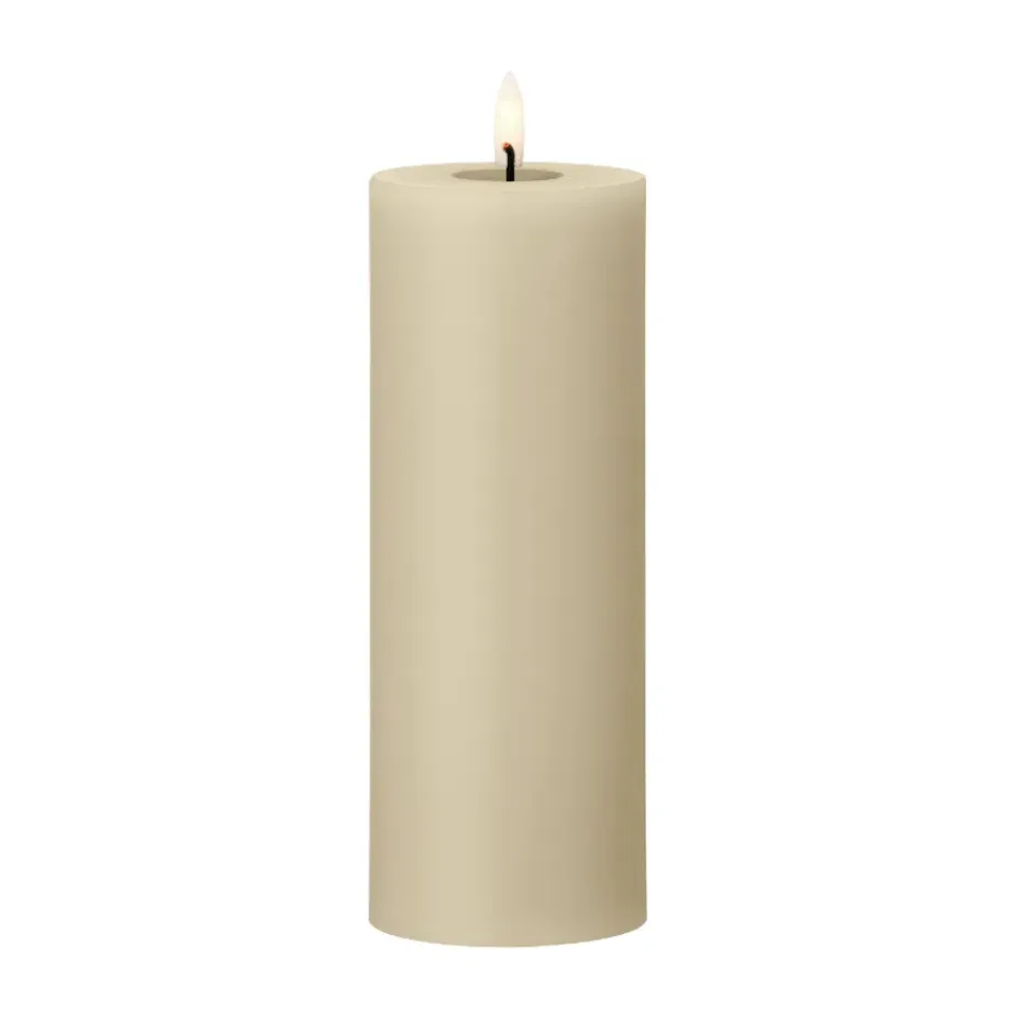 ester & erik blockljus LED, 14 Pale ginger, 20 cm