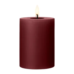 ester & erik blockljus LED, 44/2 Deep Wine, 10 cm
