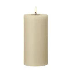 ester & erik blockljus LED, 14 Pale ginger, 15 cm