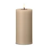 ester & erik blockljus LED, 18 Nougat Note, 15 cm