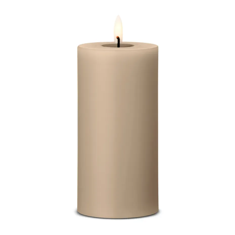 ester & erik blockljus LED, 18 Nougat Note, 15 cm