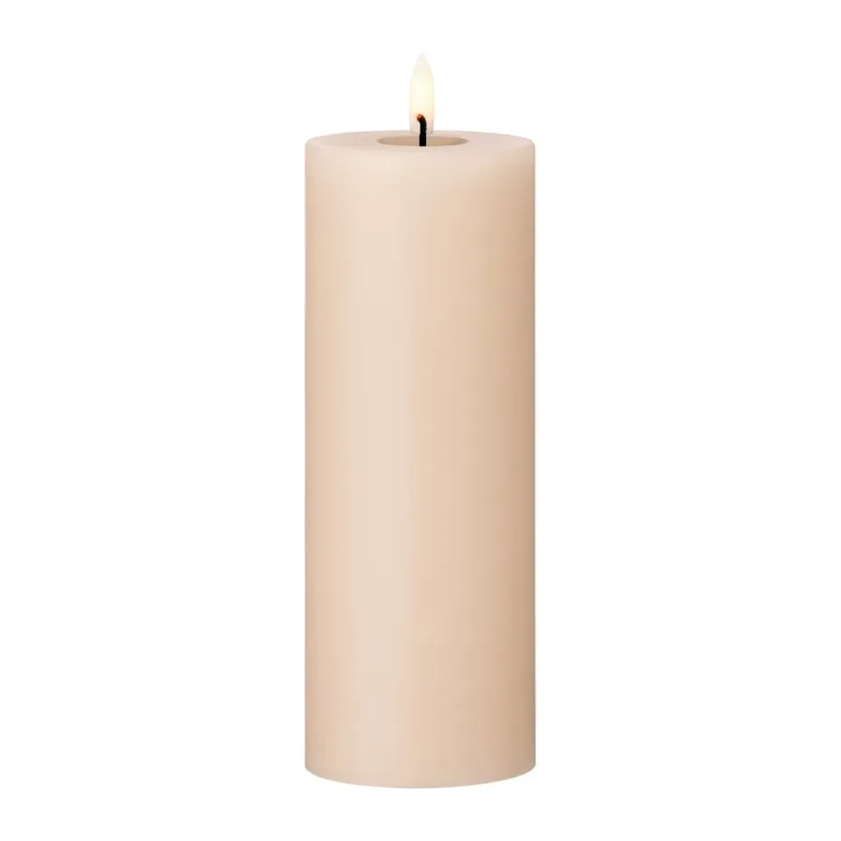 ester & erik blockljus LED, 11 Ice Latte, 20 cm
