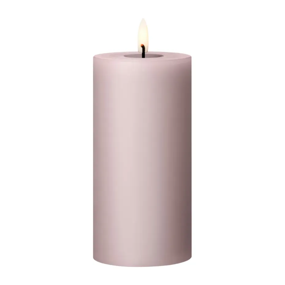 ester & erik blockljus LED, 52 Soft Rose, 15 cm
