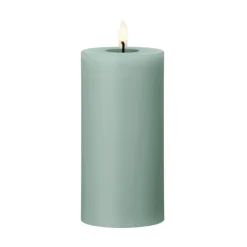 ester & erik blockljus LED, 67 Jade stone, 15 cm
