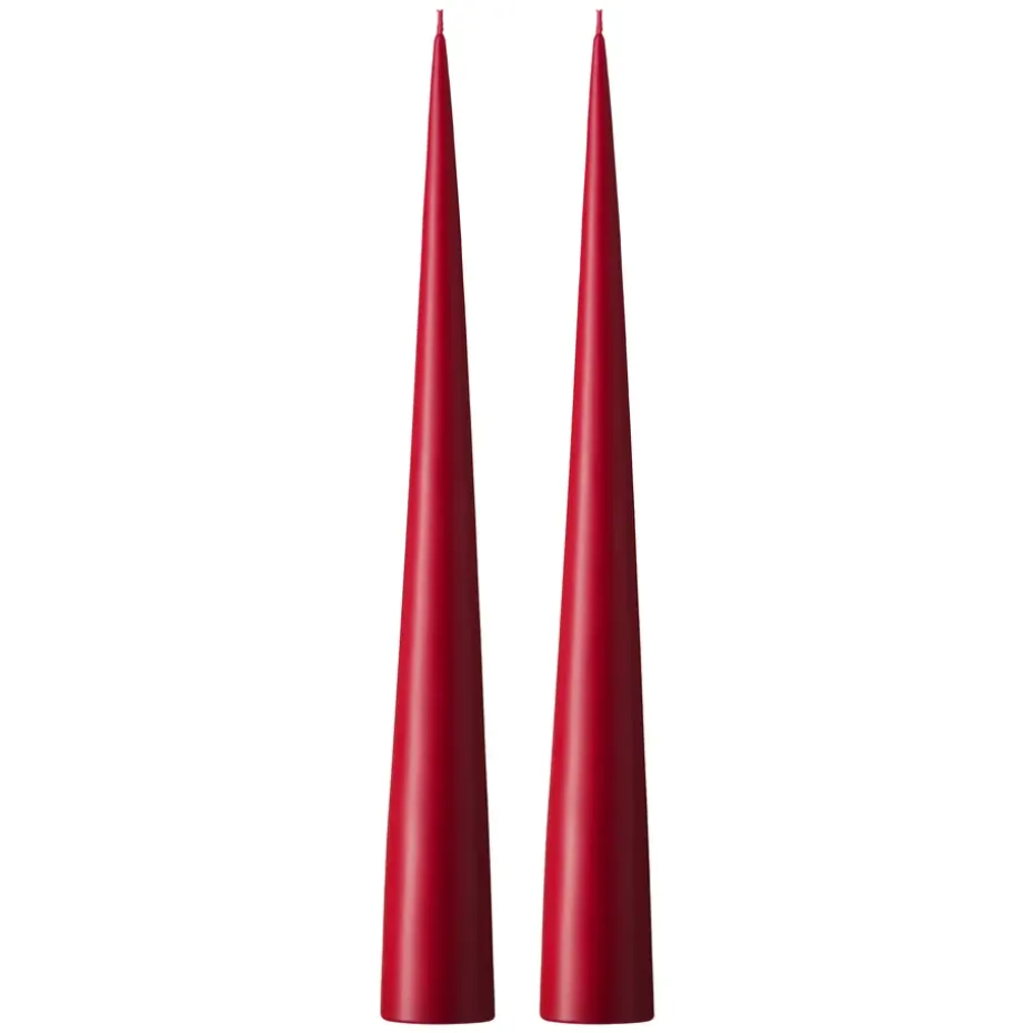 ester & erik konljus 37 cm 2-pack matt, Wine 44