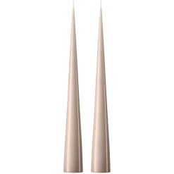ester & erik konljus 37 cm 2-pack lackad, Linen grey 22-0