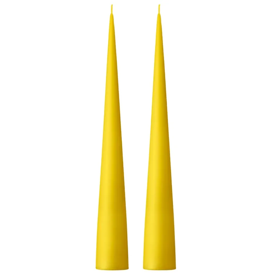 ester & erik konljus 37 cm 2-pack matt, Lemon drop 15