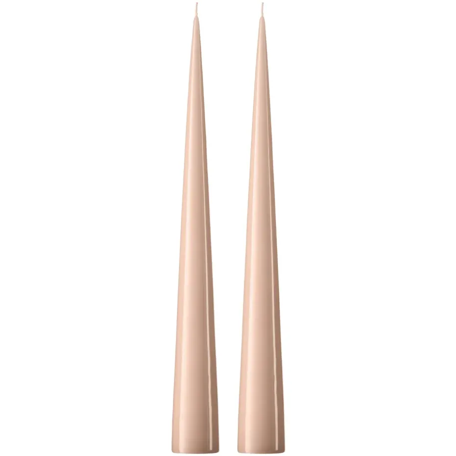 ester & erik konljus 37 cm 2-pack lackad, Ice latte 11-0