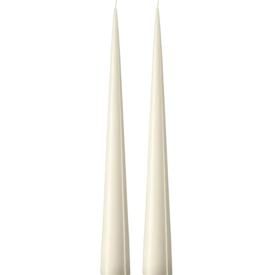 ester & erik konljus 37 cm 2-pack lackad, Ivory 06-0