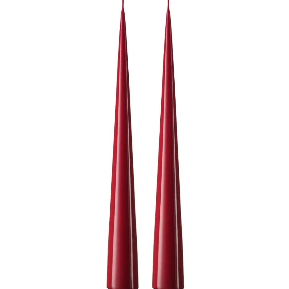ester & erik konljus 37 cm 2-pack lackad, Wine 44-0