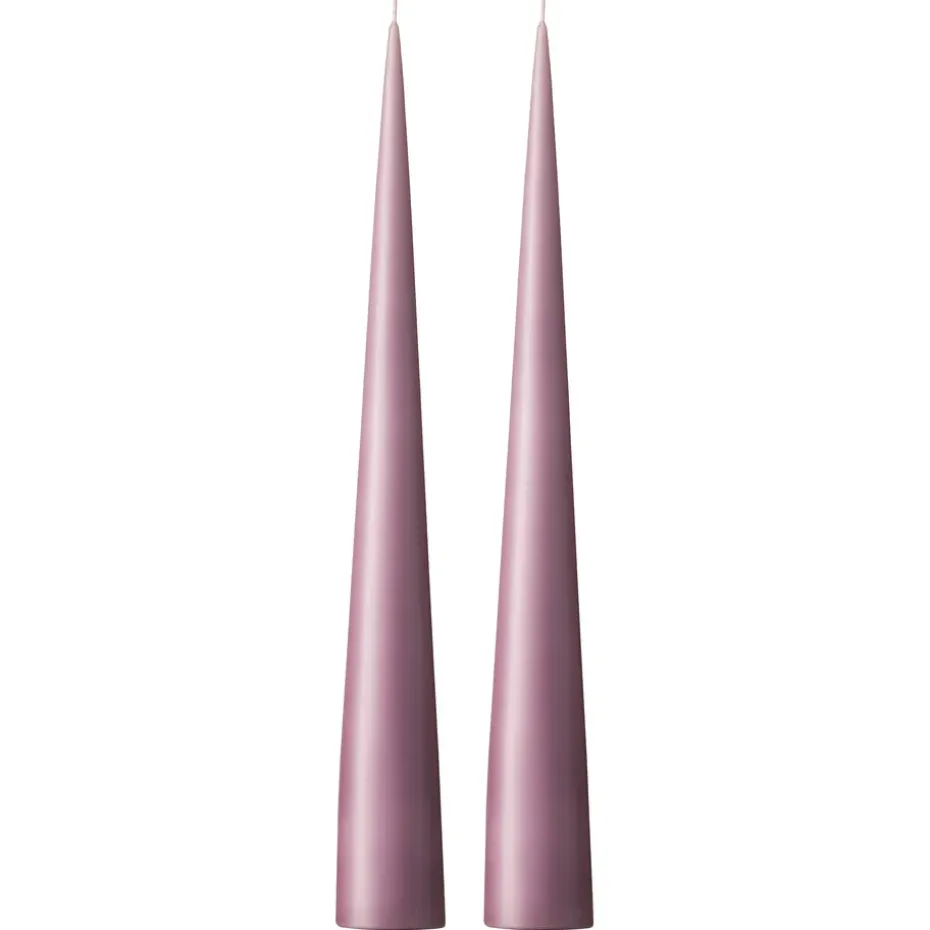 ester & erik konljus 37 cm 2-pack matt, Muted mauve 42