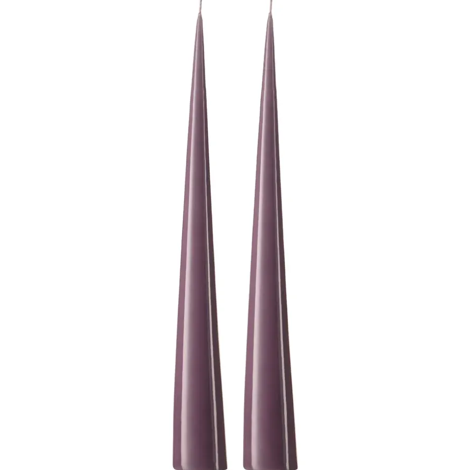 ester & erik konljus 37 cm 2-pack lackad, Muted mauve 42-0