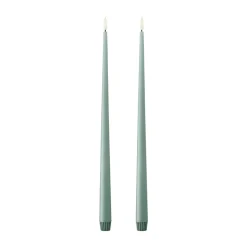 ester & erik kronljus LED 2-pack, 67 Jade stone, 40 cm
