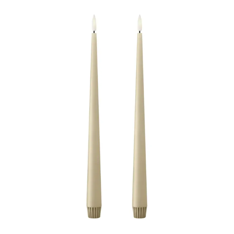 ester & erik kronljus LED 2-pack, 14 Pale ginger , 30 cm