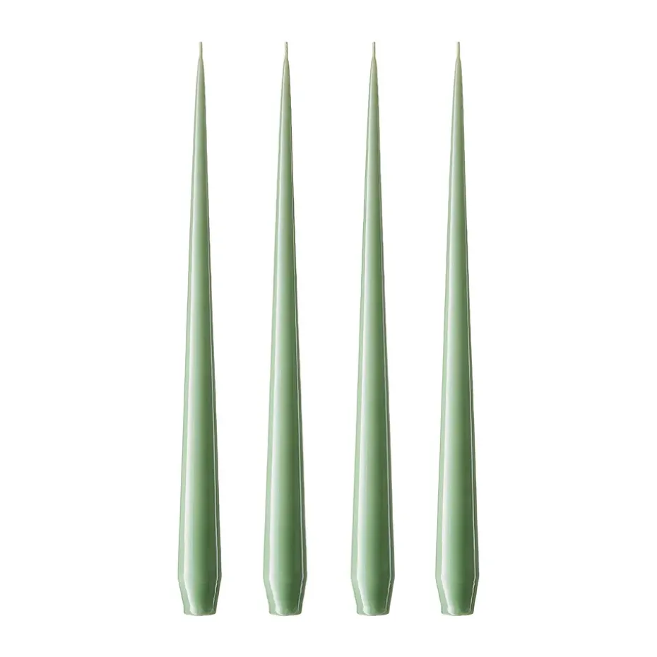 ester & erik ljus lackad 4-pack, eucalyptus, 32 cm