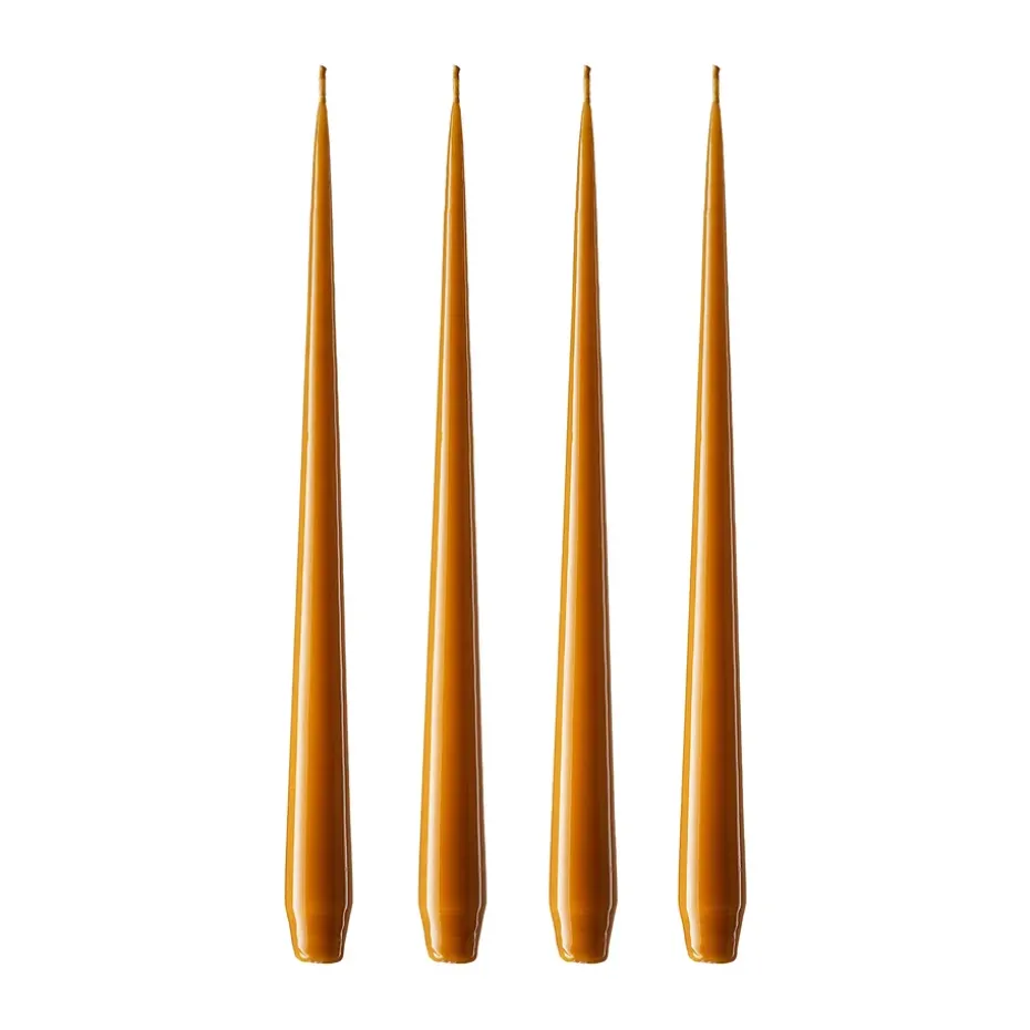 ester & erik ljus lackad 4-pack, mörk saffran, 32 cm