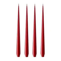 ester & erik ljus lackad 4-pack, winter berry, 42 cm