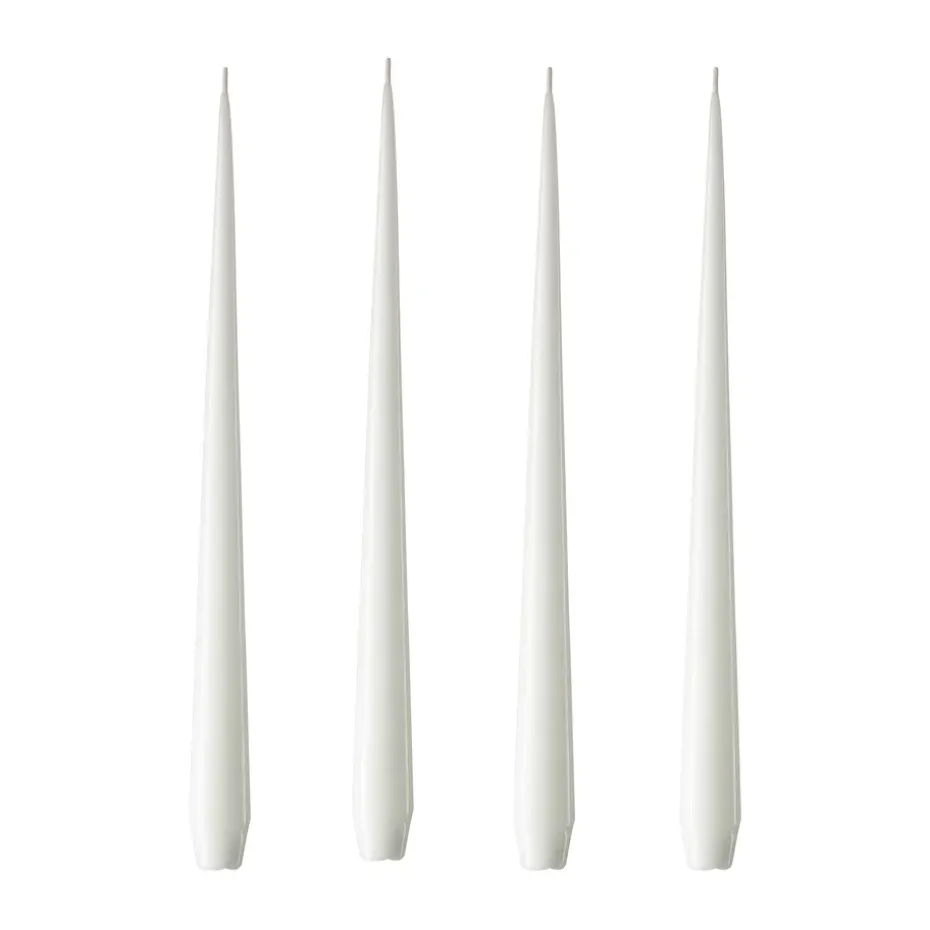 ester & erik ljus lackad 4-pack, pure white, 32 cm