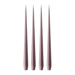 ester & erik ljus lackad 4-pack, Winter rose 84, 32 cm