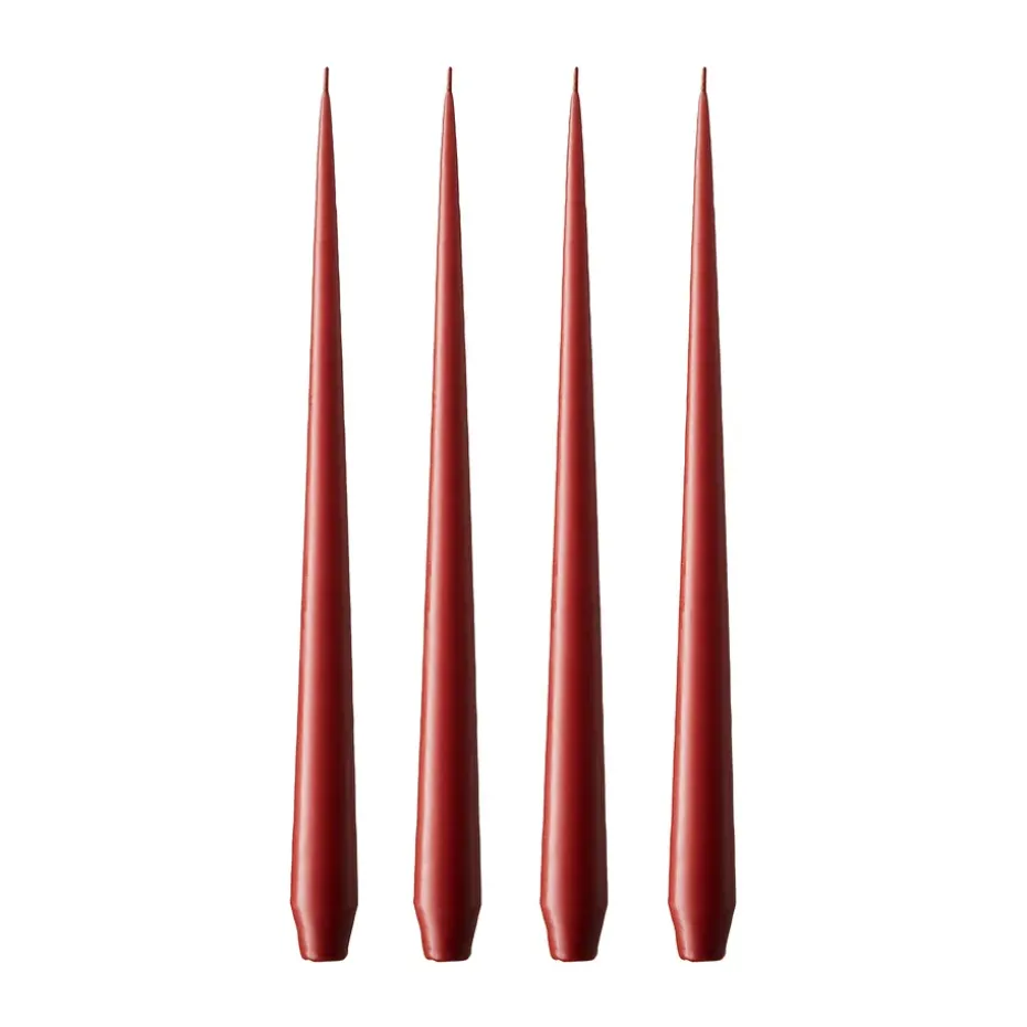 ester & erik ljus 4-pack matt, aged rust, 42 cm