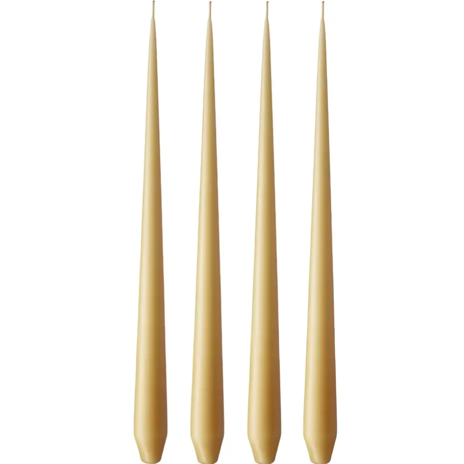 ester & erik ljus 4-pack matt, beige 14/2, 32 cm
