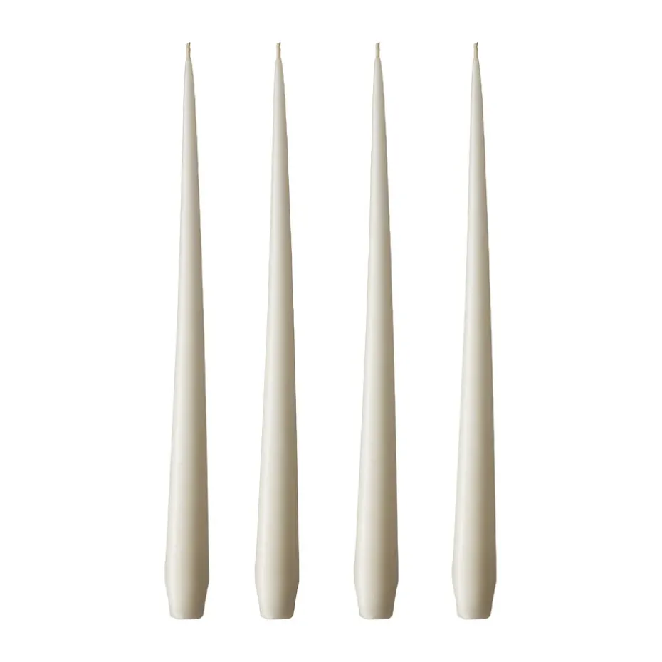 ester & erik ljus 4-pack matt, ivory, 32 cm