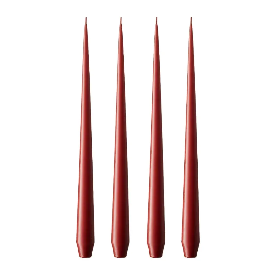 ester & erik ljus 4-pack matt, aged rust, 32 cm