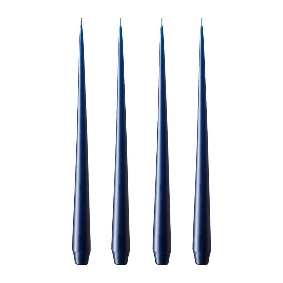 ester & erik ljus 4-pack matt, royal navy, 32 cm