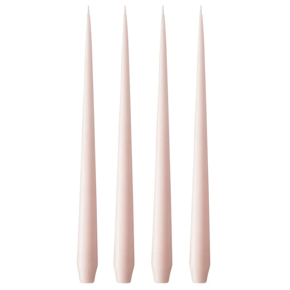 ester & erik ljus 4-pack matt, rosewater 51, 42 cm