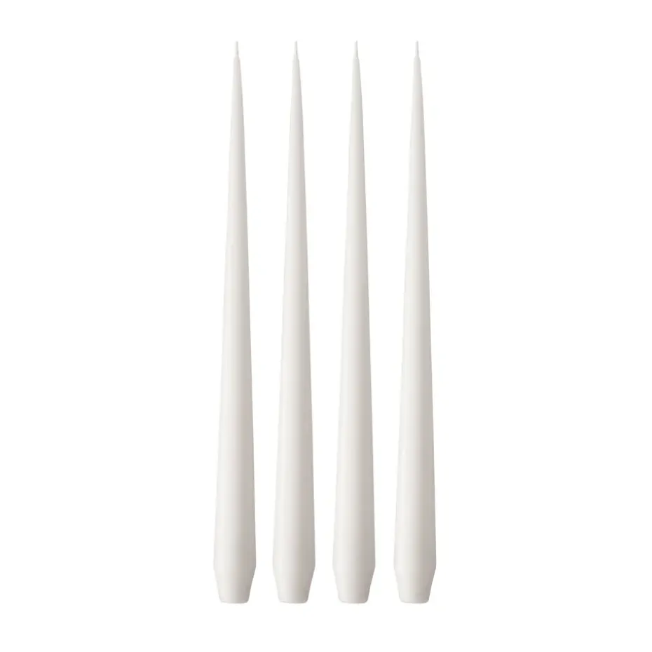 ester & erik ljus 4-pack matt, White ash 21, 42 cm