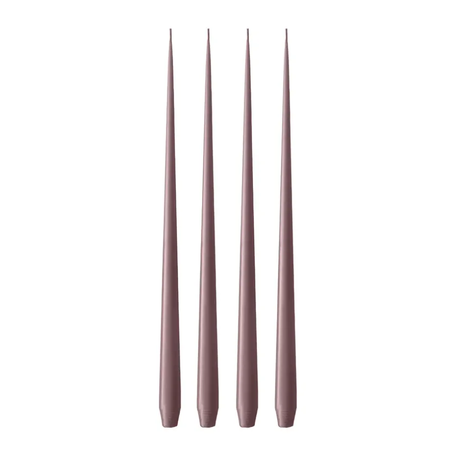 ester & erik ljus 4-pack matt, Winter rose 84, 42 cm