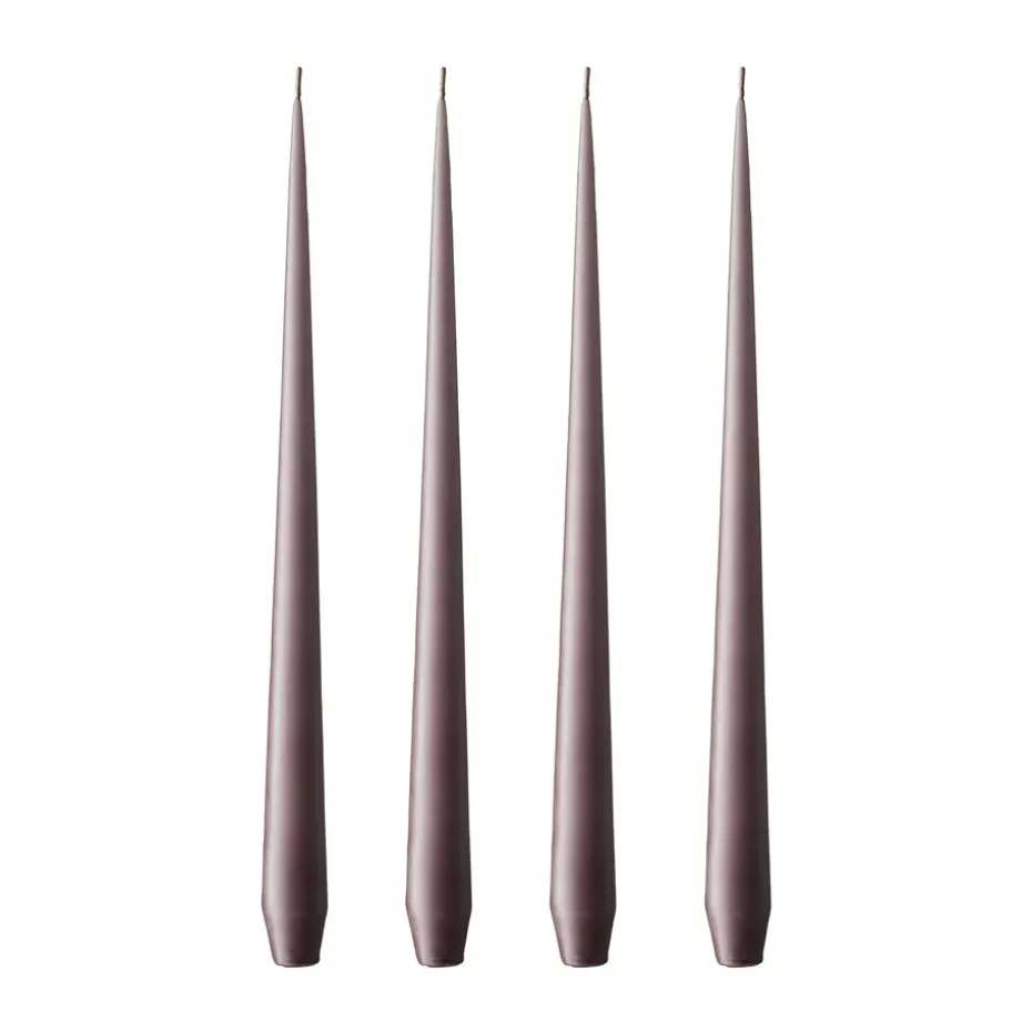 ester & erik ljus 4-pack matt, muted mauve, 32 cm