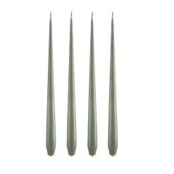 ester & erik ljus 4-pack matt, green soil, 42 cm